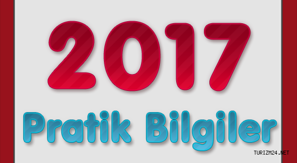 2017 Yılı Pratik Bilgiler Rehberi yenilendi