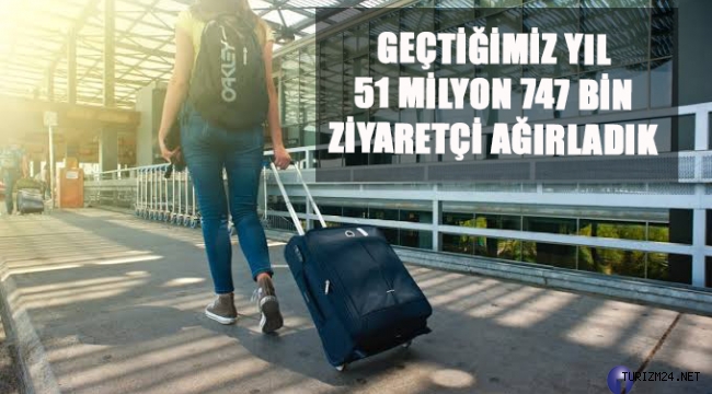 51 MİLYON 747 BİN ZİYARETÇİ 