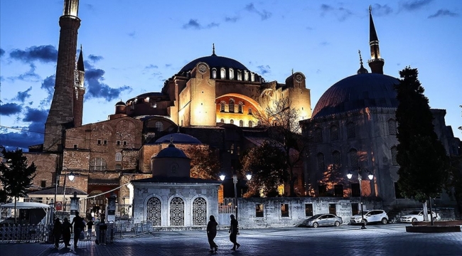  Ayasofya-i Kebir Cami-i Şerifi' ni 2022' de Milyonlarca Kişi Ziyaret Etti 