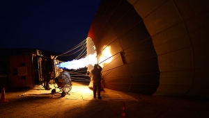 Kapadokya' da Geçen Yıl 662 Bin Turist Balon Turuna Katıldı 