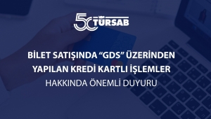 TÜRSAB : Bilet Satışından 