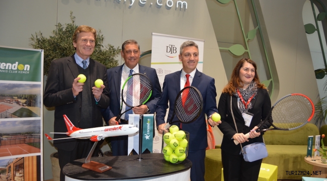 Corendon Turizm Grubu, Alman Tenis Federasyonu’nun Seyahat Partneri Oldu