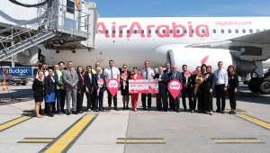 Sabiha Gökçen'den Air Arabia Egypt ile Kahire uçuşları başladı