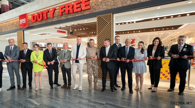 ATÜ, Milas-Bodrum Havalimanı’ndaki duty-free mağazasını yeniledi