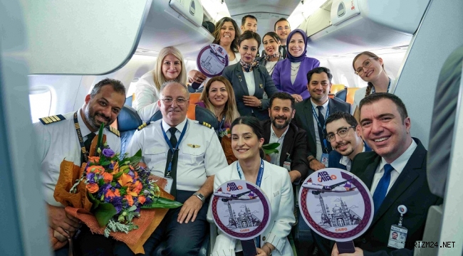 Air Cairo Sabiha Gökçen Havalimanı’na uçuş başlattı