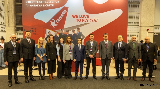 Corendon Airlines, 3. ALZ Londra Uluslararası Sağlık Turizmi Fuarı'na ana sponsor olarak destek verdi