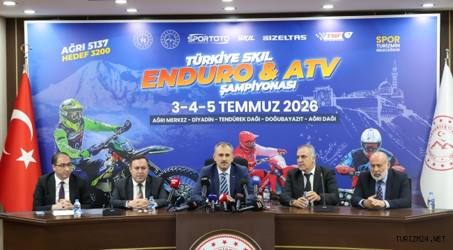 AĞRI, TÜRKİYE SKIL ENDURO ve ATV ŞAMPİYONASI’NA İLK KEZ EV SAHİPLİĞİ YAPACAK