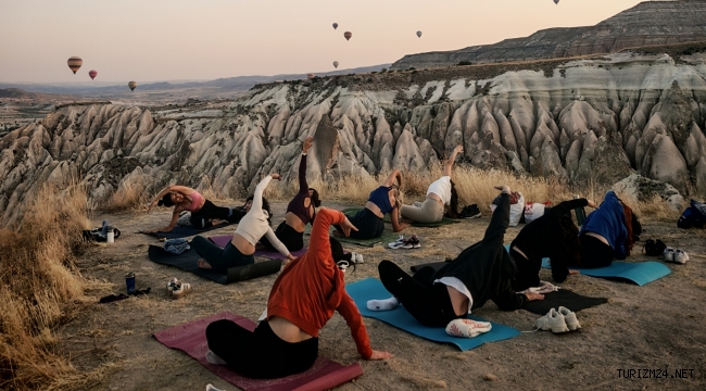  Kapadokya’da üç gün sürecek yoga festivalinde geri sayım