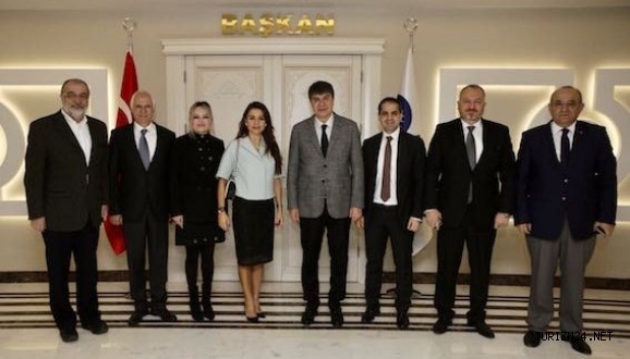 AKTOB'dan Başkan TÜRELİ'ye ziyaret