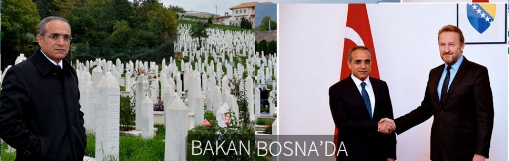 BAKAN TOPÇU SARAYBOSNA’DA