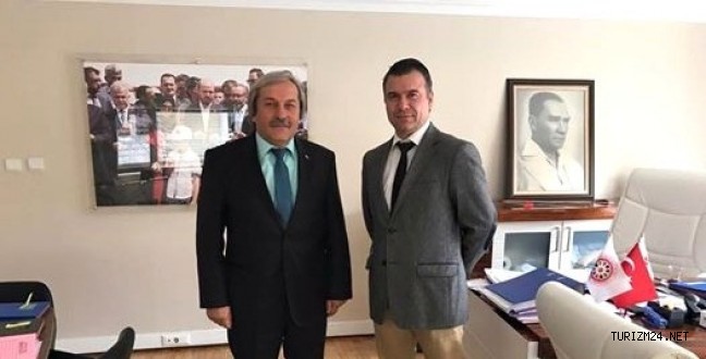 Başkan Şahin den Türkiye Geleneksel Spor Dalları Federasyonuna Ziyaret