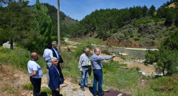 Başkan Saraoğlu, Gediz Termal Tatil Köyü’nü inceledi