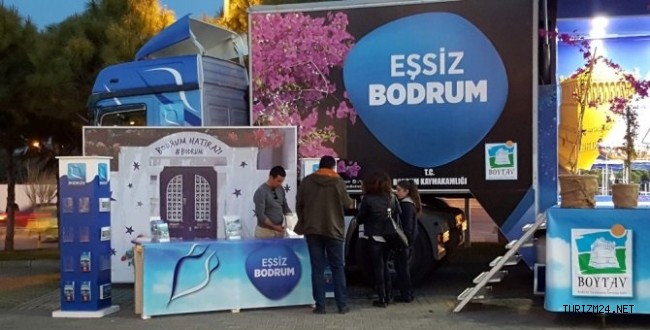 Bodrum Tanıtım Tırı Aydın’da