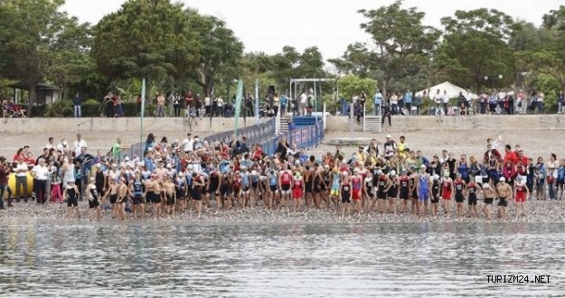 Didim’de triatlon heyecanı 48 saat sürecek