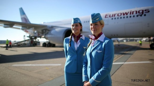 Eurowings ile 10 kez uçana esnek fiyat