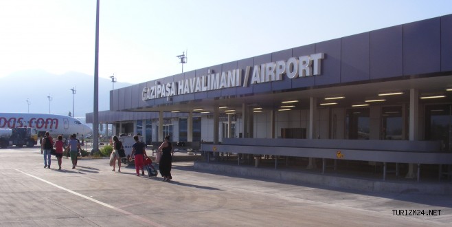 Gazipaşa-Alanya Havalimanı turiste hasret
