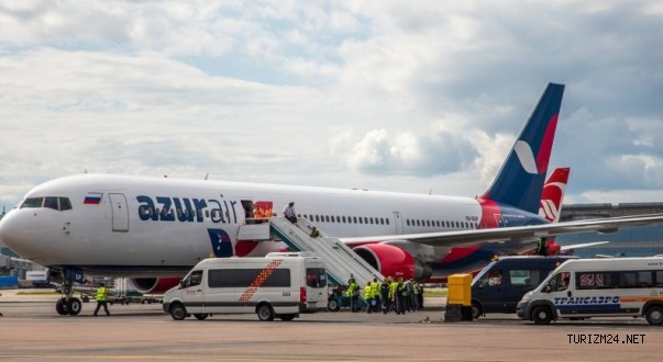 Gazipaşa Havalimanına Rus turist akın etti