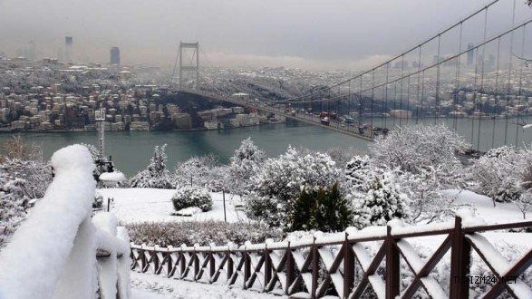 İSTANBULDA KAR KALINLIKLARI