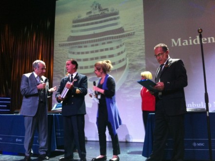 MSC Preziosa’nın İstanbul Limanı’na İlk Geliş Töreni Gerçekleşti