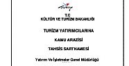 Turizm Yatırımcılarına Kamu Arazisi Tahsis Şartnamesi 2016/1 için müzakere tarihi belli oldu