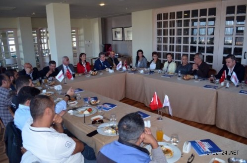 TÜRSAB Genel Sekreteri Gürcün, Didimli acentelerle toplantı yaptı